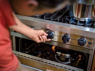 propane range
